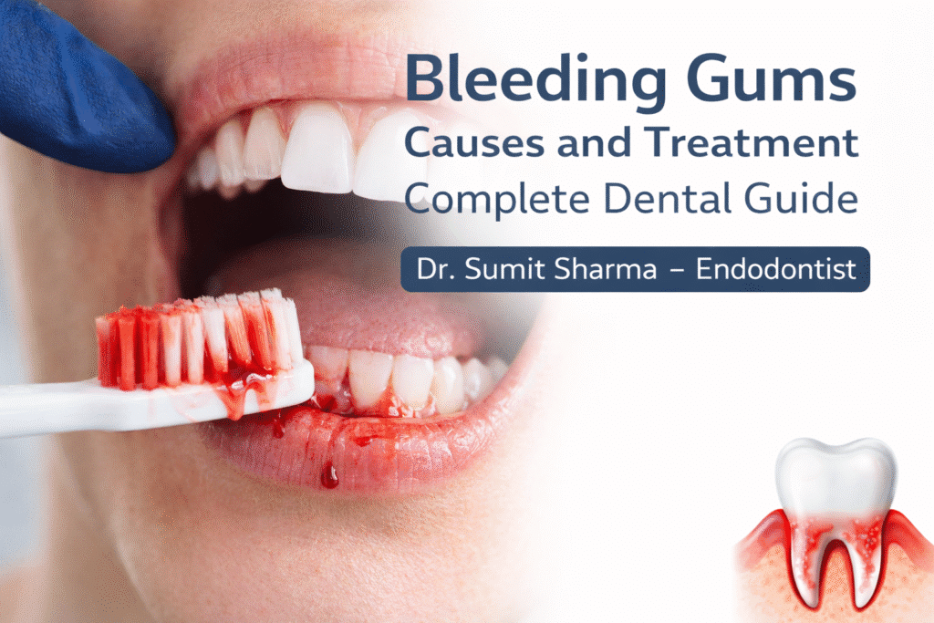 bleeding gums causes and treatment